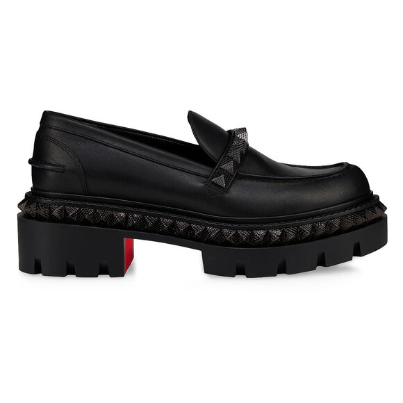 Christian Louboutin Shoes - Christian Louboutin ST ROCH PYRACLOU FLAT Lug Spikes Loafers Moccasin Shoe
